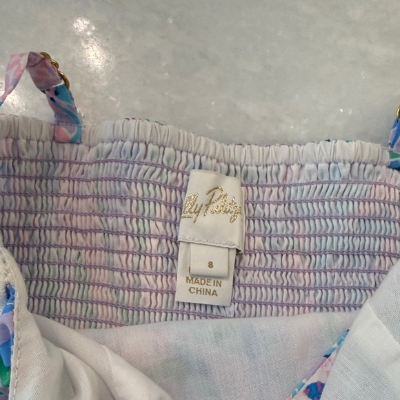 Lilly Pulitzer Dress with Lace Trim - Picture 2 of 3